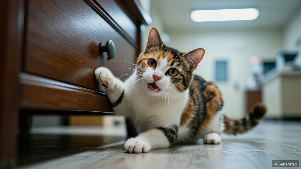 고양이 원목 가구 선택 시 수의학적 중요성 이해하기