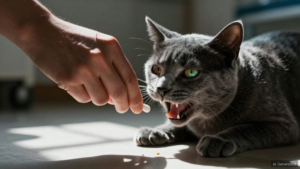 고양이 약 먹이기 포기하는 보호자, 투약 실수 치료 실패 원인과 예방법 완벽 정리
