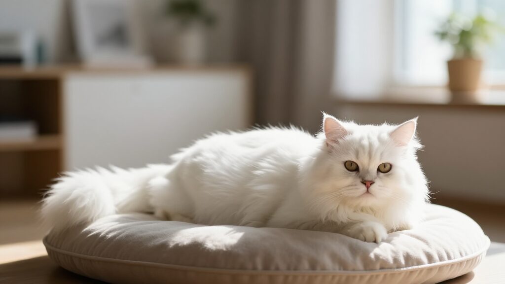 La mirada del gato por la ventana no es una señal de escape
