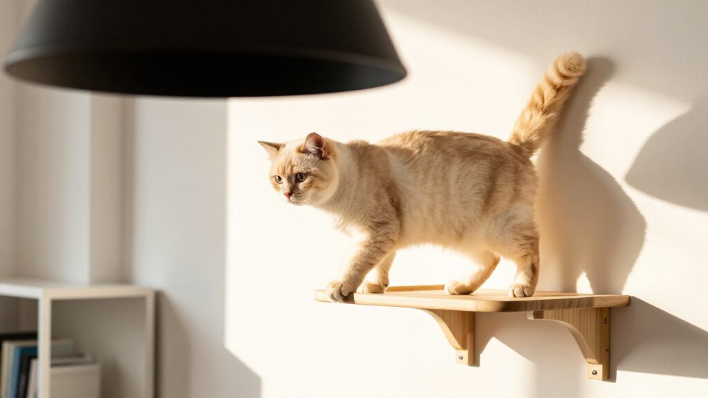 Das Starren der Katze aus dem Fenster ist kein Fluchtzeichen