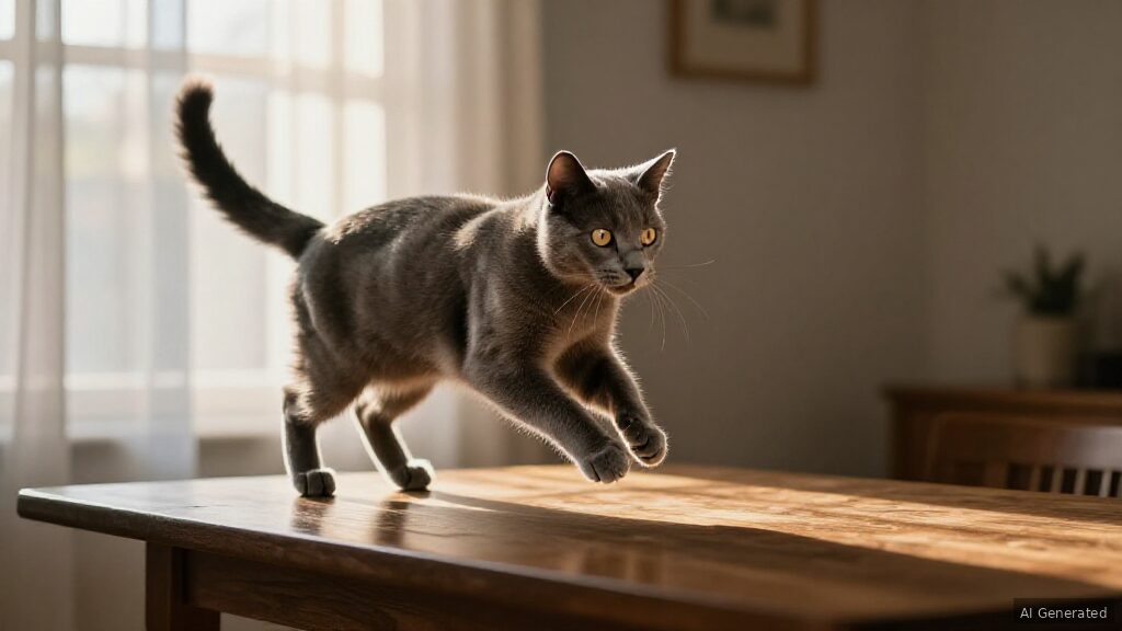 고양이의 숨겨진 언어와 행동 해석, 원목 가구가 주는 본질적 행복