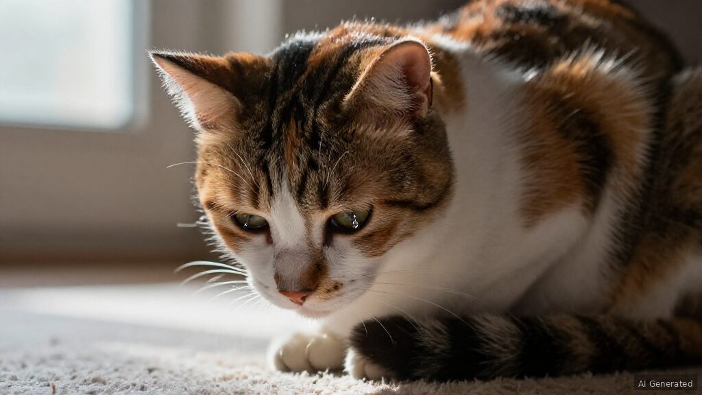 창녕 고양이 분양 후 스트레스 줄이는 실내 환경 만들기 법 - 수의학 4