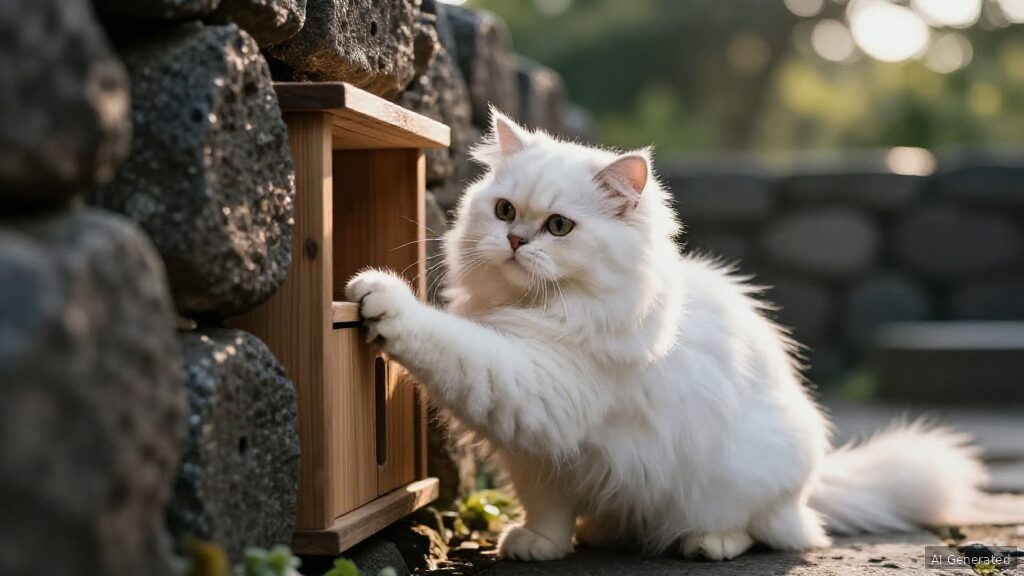 제주 미로공원에서 배우는 고양이 행동풍부화 환경 개선 전략 - 행동풍부화 5