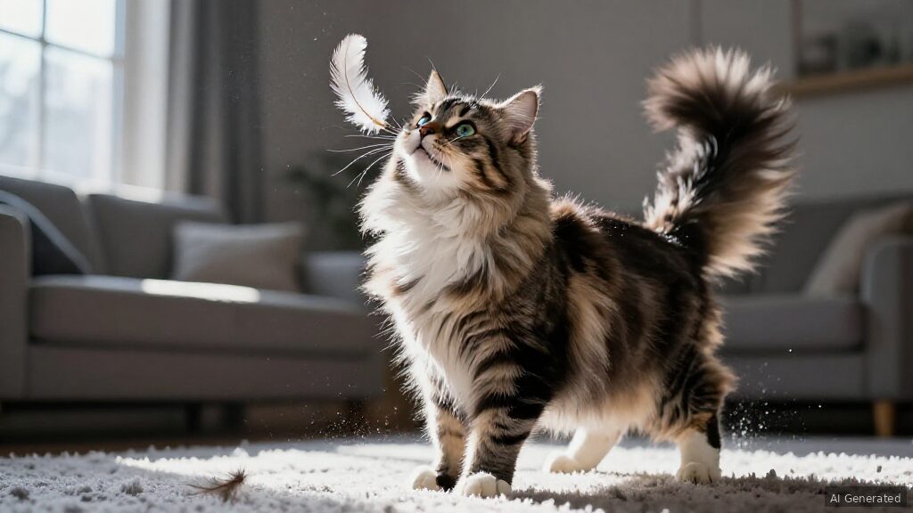 노르웨이숲 고양이 행동특성과 환경풍부화 완벽 가이드