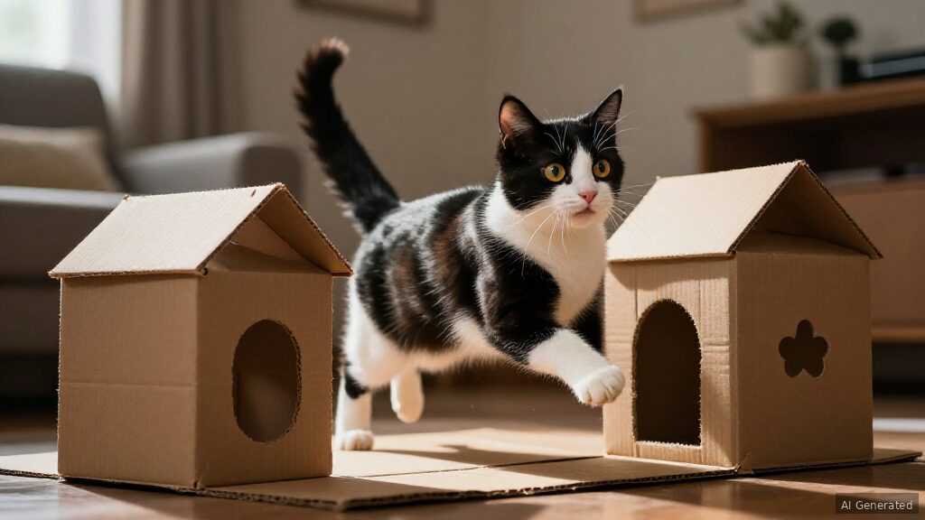 고양이 스트레스 해결! 행동풍부화로 나만의 공간 만들기 - 행동풍부화 2