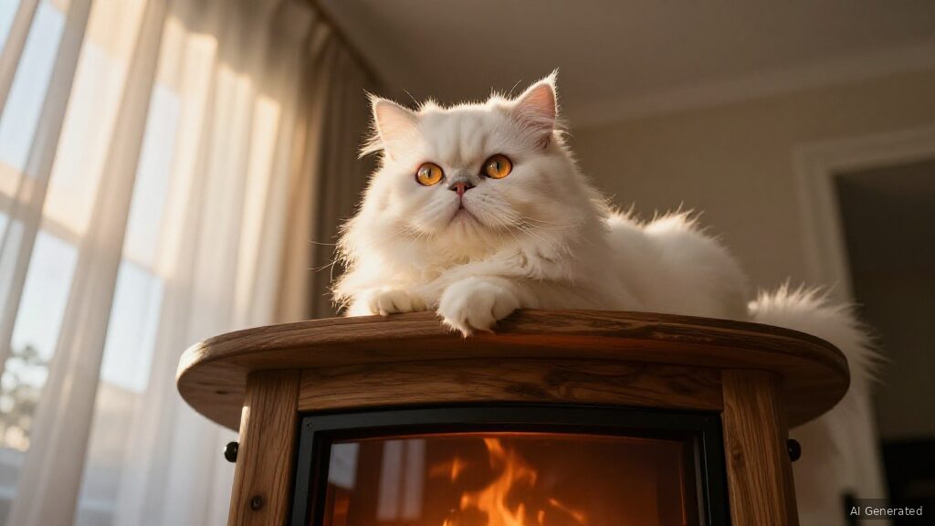 猫と暮らす空間設計：キャットタワーの配置から無垢材家具の活用まで - 空間設計 1