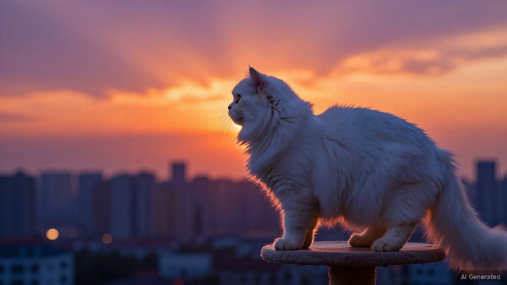 猫と暮らす空間設計：キャットタワーの配置から無垢材家具の活用まで - 空間設計 4