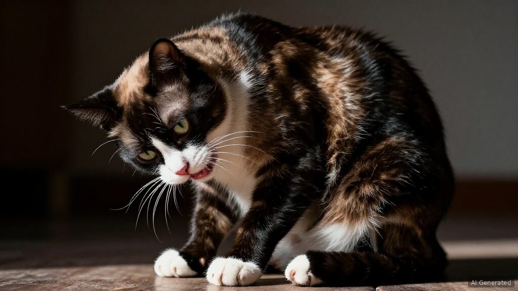 고양이 심한 털빠짐? 피부병 아닌 숨겨진 원인 5가지와 해결책 - 수의학 2