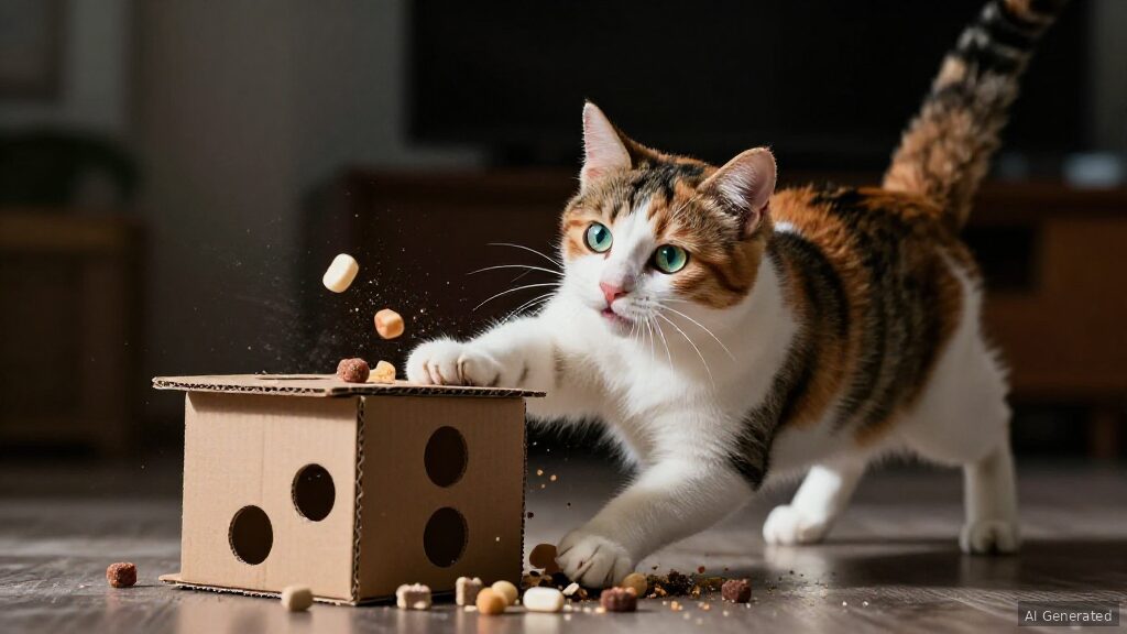 唤醒猫咪狩猎本能的觅食丰容完美指南：从益智喂食器到 DIY - 觅食丰容 2