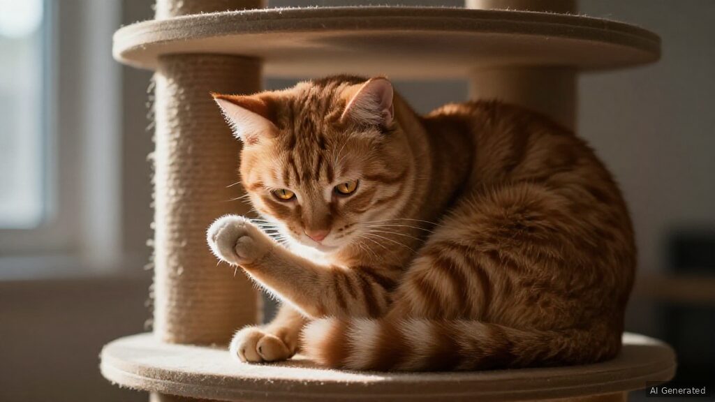 猫咪行为丰富化完美指南：利用猫读台和原木家具改善环境 - 行为丰富化 4