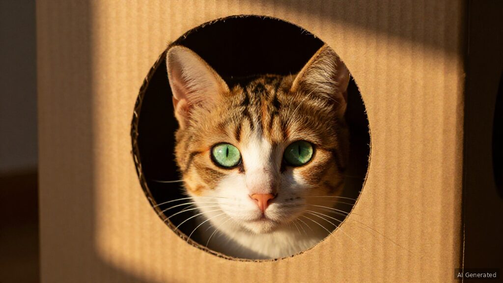 실내 고양이 정형행동 예방을 위한 환경풍부화 공간 설계 가이드 - 환경풍부화 1